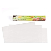 PAPSTAR 14300, 100 FEUILLES PAPIER ANTI-GRAISSE, POUR SANDWICHES, 25 X 30 CENTIMETER, BLANC