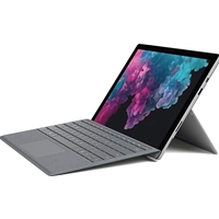 Microsoft Surface Pro 6 Tablet with Keyboard Grade A Refurb 12.3 Inch Touchscreen Intel Core i5-8350U 8GB RAM 256GB SSD Windows 10 Pro