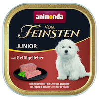 Dog Vom Feinsten Junior mit Geflügelleber 150g