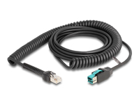 DeLOCK 87995 tussenstuk voor kabels RJ-45 USB 2.0 Type-A Zwart