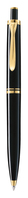 Pelikan K400 Zwart Intrekbare balpen met klembevestiging 1 stuk(s)