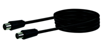 Schwaiger KVK230 053 coax-kabel 1,5 m IEC Zwart
