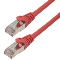 MCL 20m Cat6 S/FTP câble de réseau Rouge S/FTP (S-STP)