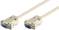 Microconnect SCSEHN5 kabel równoległy Szary 5 m DB-9