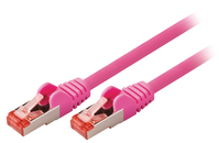 Valueline VLCP85221P75 netwerkkabel Roze 7,5 m Cat6 S/FTP (S-STP)