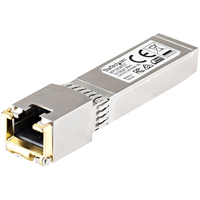 StarTech.com Módulo Transceptor SFP+ Compatible con Cisco SFP-10GB-TC - 10GBASE-T - SFP a RJ45 Cat6 / Cat5e - SFP+ Ethernet Gigabit 10Gb - RJ45 30m - Cisco Firepower/ ASR1000/AS...