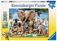 Ravensburger African Friends Puzzle 300 pz Animali