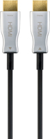 Goobay 65569 HDMI-Kabel 40 m HDMI Typ A (Standard) Schwarz, Silber