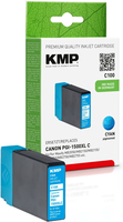KMP C100 inktcartridge Cyaan