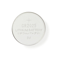 Nedis BALCR20255BL pile domestique Batterie à usage unique CR2025 Lithium