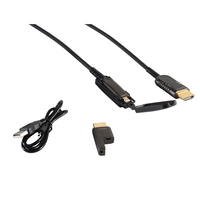 S-Conn 30-02485 HDMI-Kabel 30 m HDMI Typ A (Standard) HDMI Typ D (Mikrofon) Schwarz