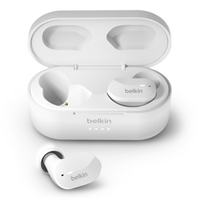 Belkin AUC001BTWH słuchawki/zestaw słuchawkowy Bezprzewodowy Douszny Muzyka Micro-USB Bluetooth Biały