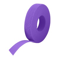 Cablenet 25m Reel x 20mm Velcro One Wrap Continuous Tape Purple