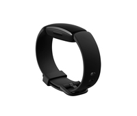 Fitbit FB177ABBKS smart wearable accessory Band Schwarz Aluminium, Silikon
