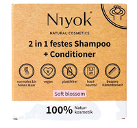 Niyok 2 In 1 Festes Shampoo + Conditioner Unisex Nicht-professionell 80 g