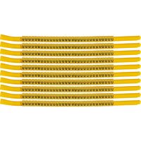 Brady SCNG-18-U cable marker Black, Yellow Nylon 300 pc(s)