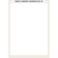 Brady ELAT-28-747W-10SH printer label White Self-adhesive printer label