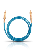 OEHLBACH 10701 câble audio 1,5 m RCA Bleu