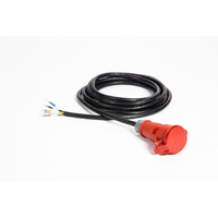 APC ER1002R cable de transmisión Negro, Rojo 9 m