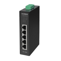 Edimax IGS-1005 commutateur réseau Non-géré L2 Gigabit Ethernet (10/100/1000) Noir