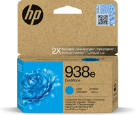 HP Oryginalny wkład z błękitnym atramentem 938e EvoMore