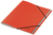 Leitz 39150025 przekładka Karton Czerwony 1 szt.