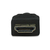 Techly 0.3m HDMI - 2x HDMI M/F HDMI kábel 0,3 M HDMI A-típus (Standard) 2 x HDMI Type A (Standard) Fekete
