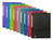 Oxford 400105131 fichier Polypropylène (PP) Noir, Bleu, Vert, Gris, Rose, Violet, Rouge, Turquoise A4