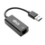 Tripp Lite U336-000-R Adaptador de Red NIC USB 3.0 a Gigabit Ethernet, 10Mbps / 100Mbps / 1000Mbps, Negro