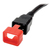 Tripp Lite PLC19RD cable antirrobo Rojo