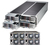 Supermicro F627R2-F72PT+ Intel® C602 LGA 2011 (Socket R) Rack (4U) Black, Silver