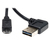 Tripp Lite UR050-003-RA Universal Reversible USB 2.0 Cable (Reversible Right / Left-Angle A to Micro-B M/M), 3 ft. (0.91 m)