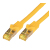 M-Cab CAT7 Roh-Netzwerkkabel S-FTP, PIMF, LSZH, 10GB, 1.00m, gelb