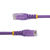 StarTech.com 50ft CAT6 Ethernet Cable - Purple CAT 6 Gigabit Ethernet Wire -650MHz 100W PoE RJ45 UTP Molded Network/Patch Cord w/Strain Relief/Fluke Tested/Wiring is UL Certifie...