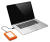 LaCie Rugged Mini external hard drive 4 TB Orange