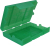 Inter-Tech 88885392 tárolóegység tok Suitcase case Műanyag Zöld