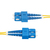 StarTech.com Cable de Fibra Óptica Dúplex SC a SC (UPC) OS2 Monomodo de 2m - 9/125µm - 40G/100G - Resistente a Dobleces - Low Insertion Loss - Cable LSZH - Cable de Parcheo de F...