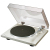 Denon DP-300F Audio-Plattenspieler mit Riemenantrieb Schwarz, Silber