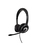 V7 HU530C hoofdtelefoon/headset Bedraad Hoofdband Kantoor/callcenter USB Type-C Zwart, Grijs