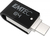 Emtec T260B pamięć USB 64 GB USB Type-A / Micro-USB 2.0 Czarny, Stal nierdzewna