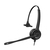 Axtel Elite UC mono USB-A/USB-C Zestaw słuchawkowy Przewodowa Opaska na głowę Biuro/centrum telefoniczne USB Typu-A Czarny, Srebrny