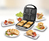 Unold 48480 sandwich maker 1100 W Roestvrijstaal, Wit