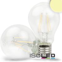 illustrazione di prodotto - Lampadina a LED E27 :: 3 :: 5 W :: trasparente :: bianco caldo