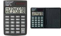Rebell Calculatrice de poche SHC 108, noir (5216153)