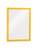 Durable DURAFRAME� Self-Adhesive Document Frame A4 - Yellow - Pack of 2