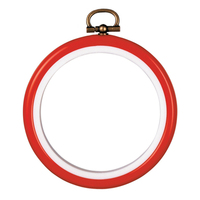 Frame: Plastic: 7.5cm: Red