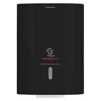 Dispenser Centerfeed per asciugamani antibatterico a sfilo centrale - 30x22,5x22,5 cm Papernet nero - 417208