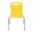Titan 4 Leg Chair 430mm Yellow KF72193