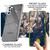 NALIA Set [5-in-1] Compatibile con Samsung Galaxy S23 Plus Custodia [1x Glitterata Case & 2x Vetro di Protezione Del Display & 2x Protezione Della Telecamera] Cover Trasparente ...