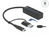 4 Port USB 3.2 Gen 1 Hub mit USB Type-C™ oder USB Typ-A Anschluss, Delock® [63828]